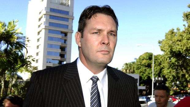 Senior Sergeant Chris Hurley in 2007, when he was acquitted of manslaughter and assault charges over a death in custody on Palm Island.