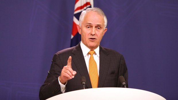 The arrival of Malcolm Turnbull as Prime Minister has coincided with a revival in business confidence, according to NAB's survey. 