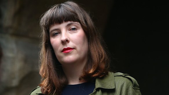 Miles Franklin winner Evie Wyld - ''We're all not like J.K. Rowling.''
