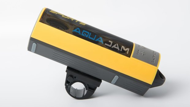 The AquaJam floats, plays music and takes phone calls. Pretty good for summer, then.