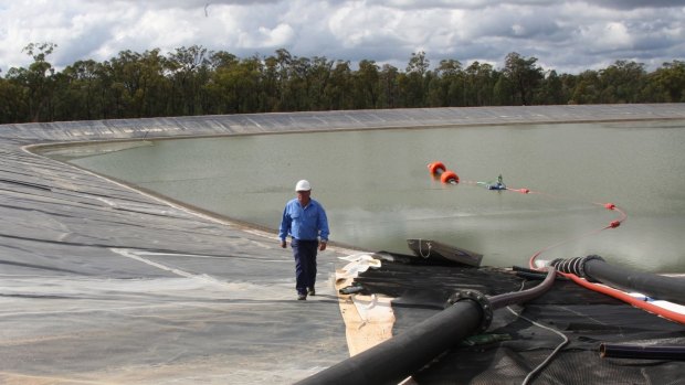 Santos' CSG field at Narrabri will have to dispose of a lot of waste water.