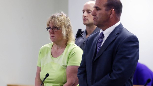 Joyce Mitchell looked less like a plotter in a jail break and more like a woman who realised she had made a terrible mistake. 