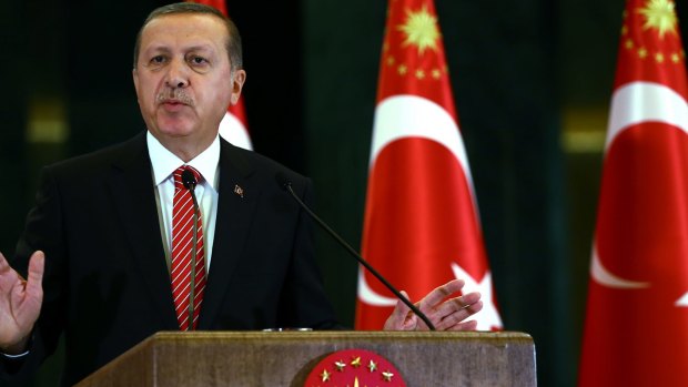 Critics accuse Turkish President Tayyip Erdogan of using the law to stifle dissent. 