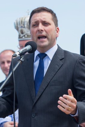 Opposition leader and former planning minister Matthew Guy.