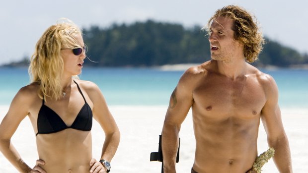 Kate Hudson and Matthew McConaughey hit the waters of south-east Queensland.