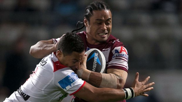 Staying: Steve Matai has re-signed with the Sea Eagles.