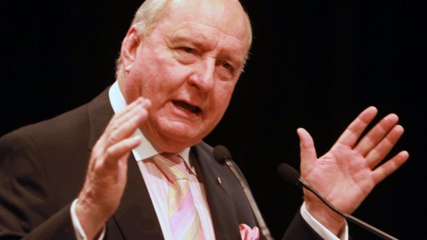 Broadcaster Alan Jones is a fierce critic of Chinese state-owned company Shenhua's proposed Watermark mine
