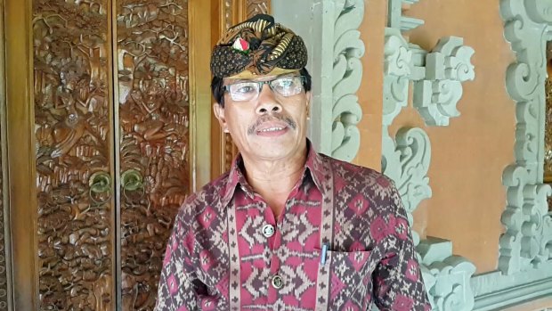 Village head Ida Bagus Suteja says communities were not consulted on the Benoa Bay development proposal.