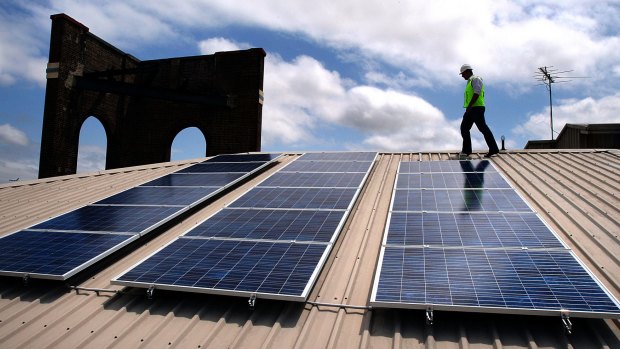 Solar panels can save the government big money.