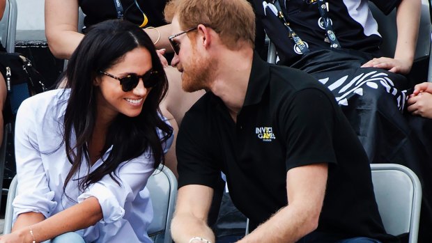 Prince Harry and his fiancee Meghan Markle.