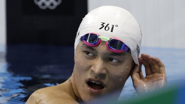 Doping past: Sun Yang is one of 25 athletes who won medals in Rio, despite previously serving suspensions for doping.