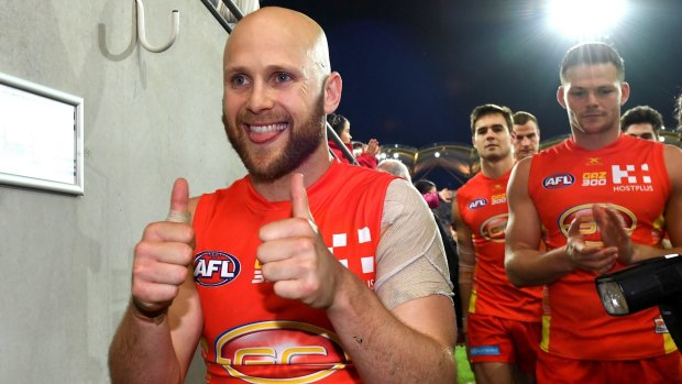 Coming or going: Gary Ablett was expected to be a key part of the Suns' rise.
