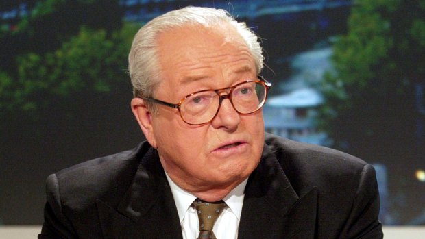 National Front founder Jean-Marie Le Pen in 2002.