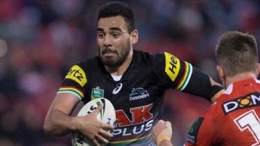Penrith Panthers playmaker Tyrone May has been stood down while he fights charges of filming and disseminating sexual encounters with two women without their knowledge.