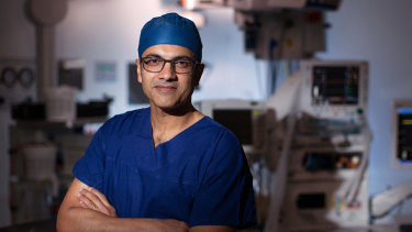Professor Anand Deva head of cosmetic plastic and reconstructive surgery in the faculty of medicine and health sciences, Macquarie University. 