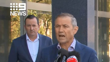 WA Health Minister Roger Cook. 