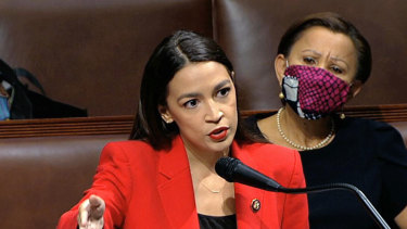 Alexandria Ocasio-Cortez complained about the misleading tweet.