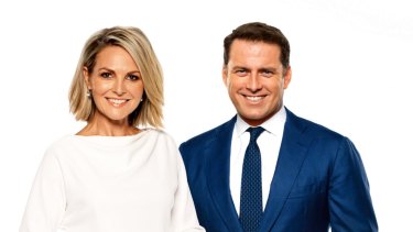 Stefanovic with his 'Today' co-host, Georgie Gardner.