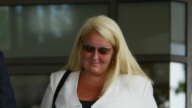 Nicola Gobbo at Melbourne Magistrates Court in 2005.