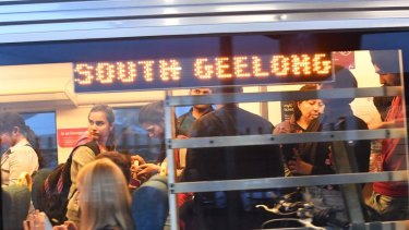 Passengers could spend much less time getting to and from Geelong.