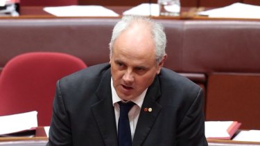 Senator John Madigan quit the DLP in 2015, becoming an independent and then starting his own farming and manufacturing party.