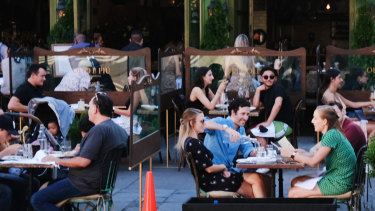 The plan for Melbourne is based on New York's Open Restaurants scheme.