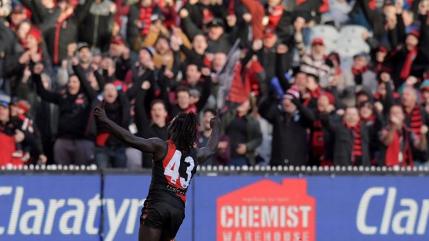 Revelation: The podders are impressed with Essendon this season.