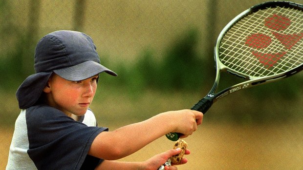 A single day camp playing tennis can cost more than $100 a child a day.