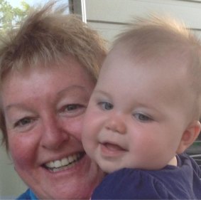 Missing: Grafton teacher Sharon Edwards, pictured with her granddaughter Harlow.