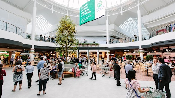 Vicinity Centres and co-owners Perron Group have opened the first stage of The Glen's $460 million redevelopment in Melbourne's south-east.