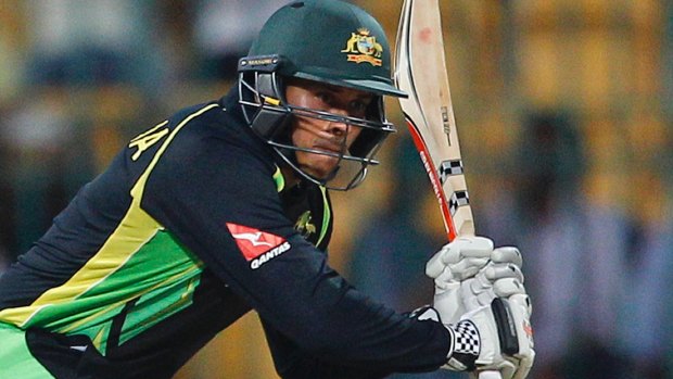 Usman Khawaja has had limited opportunities on tour.