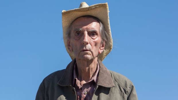 Harry Dean Stanton, who was apparently a vivid bunch of contradictions, in Lucky.