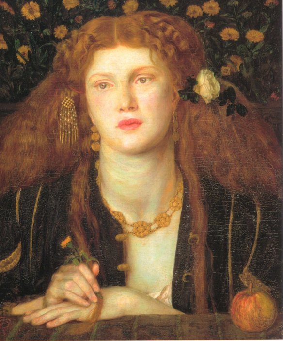 Bocca Baciata  (1859) by 
Dante Gabriel Rossetti.
