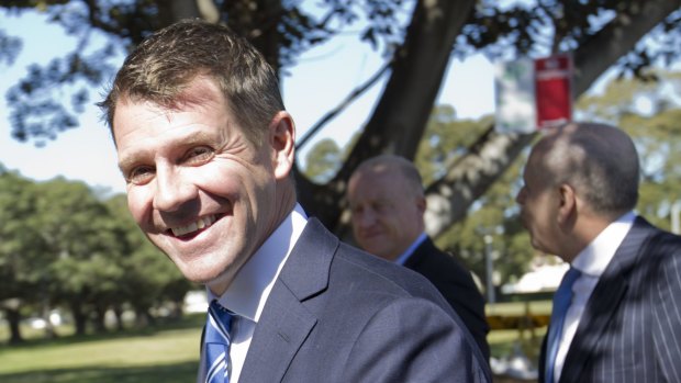 Public confidence the key: Mike Baird had no idea what the recommendations would be.