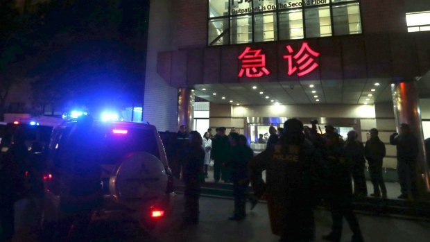 At least 35 people have been killed in a stampede in Shanghai.