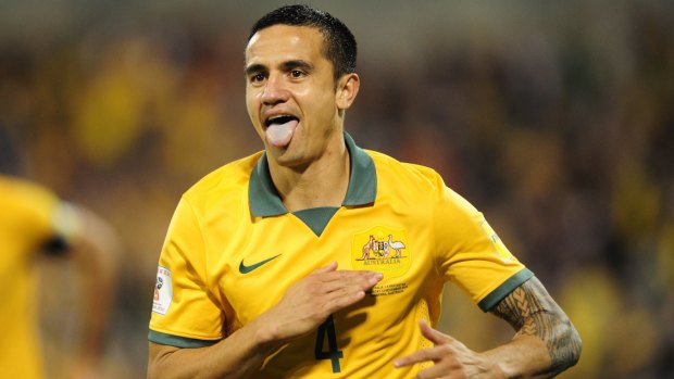 From the heart: Socceroos great Tim Cahill.