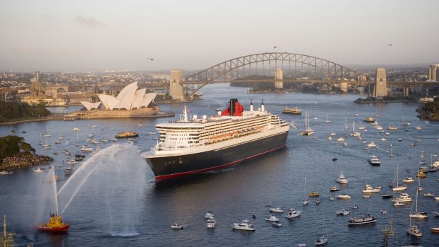 The Queen Mary 2 will soon return to Australia.