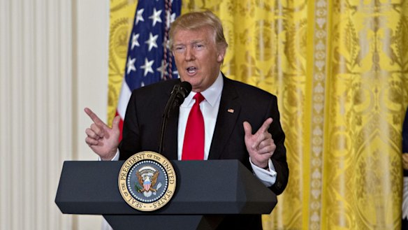 Britain is divided on the visit from US President Donald Trump.