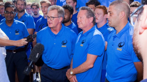 Ready: Andrew Forrest and Michael Lynagh discuss the future of the Western Force.