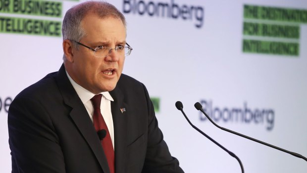 Treasurer Scott Morrison talks about the "taxed and the taxed nots''.