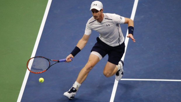 Straightforward win: Andy Murray is into the third round after beating Spain's Marcel Granollers.