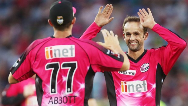 Test off-spinner Nathan Lyon is one of eight Canberra players in the Big Bash League.