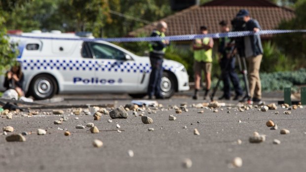 The aftermath of the wild party at an Airbnb property in Werribee last December.