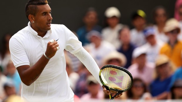 Disappointed: Nick Kyrgios wants to play alongside Bernard Tomic in the Davis Cup.