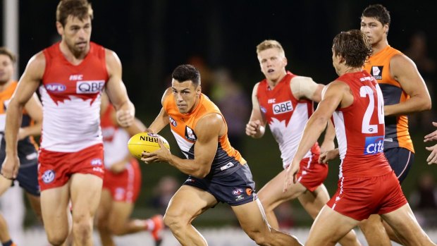 The Swans and Giants are unhappy with the AFL's promotion of the game in the northern states.