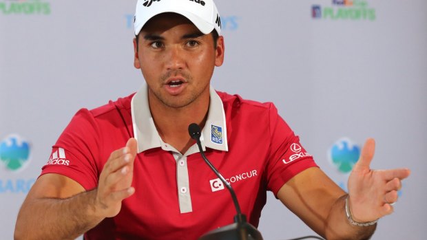 Staying relaxed: Jason Day.