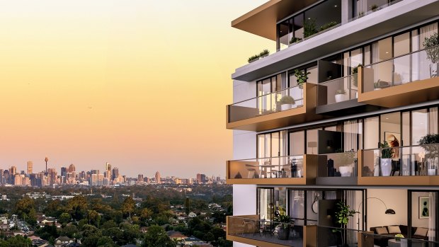 Property developer Toga's latest project, One Twenty Macquarie, will stand out at 23 storeys.