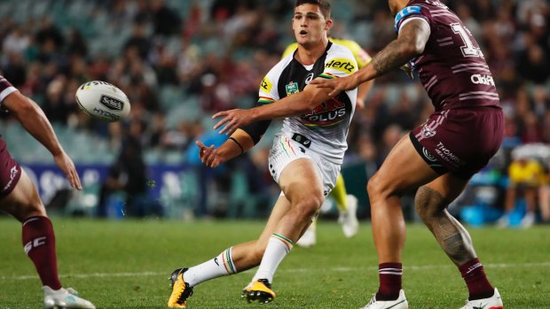 Progressing: Nathan Cleary will come into NSW Blues calculations.
