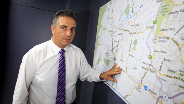 Fairfield mayor Frank Carbone says he is no property developer. 