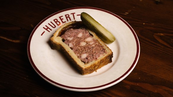 Pâté en croute from Restaurant Hubert. 